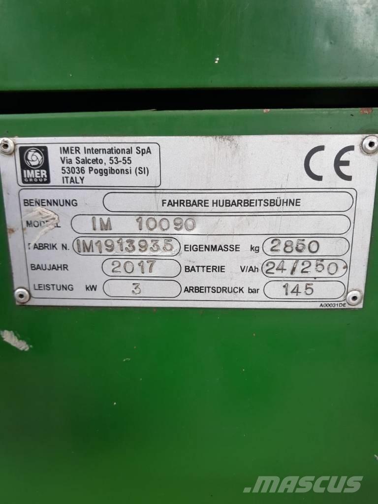 Imer IM 10090 Scissor lifts