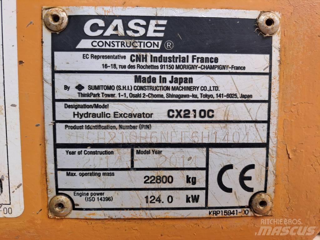CASE CX 210 C Crawler excavators