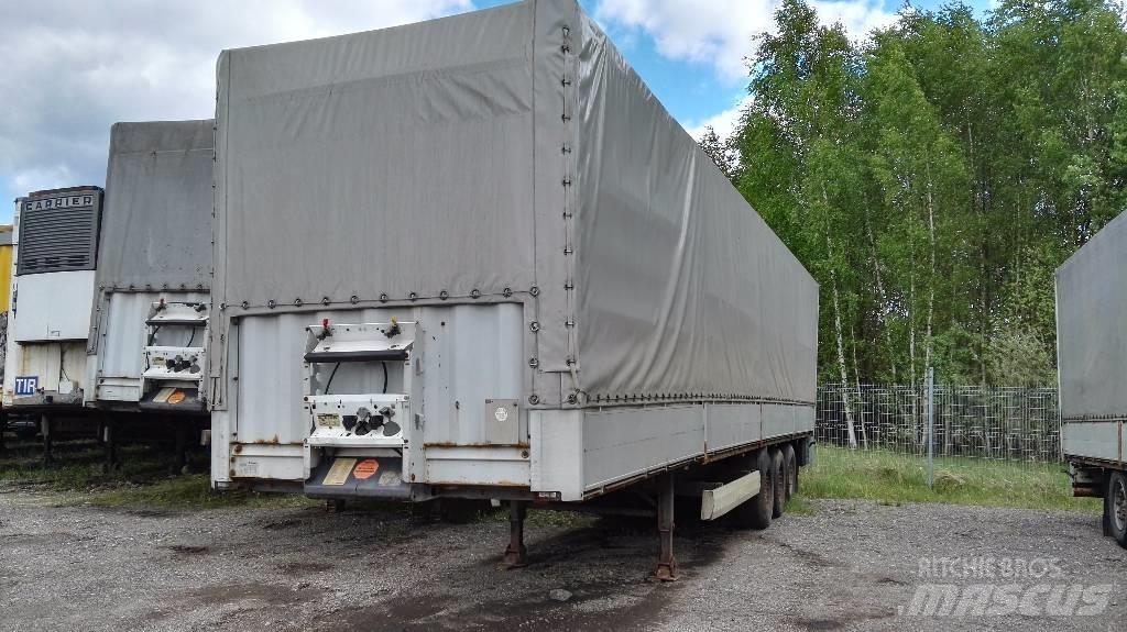 Krone SDP 27 Curtainsider trailers
