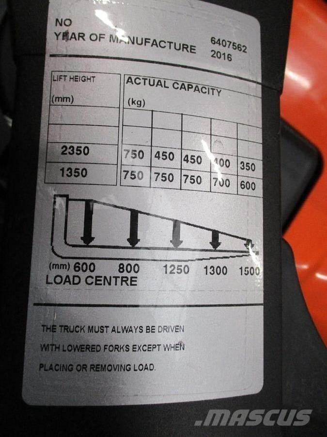 BT SPE120 XR Low lifter with platform