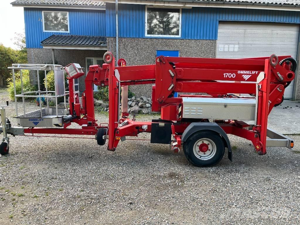 Omme 1700 EBXD Trailer mounted aerial platforms