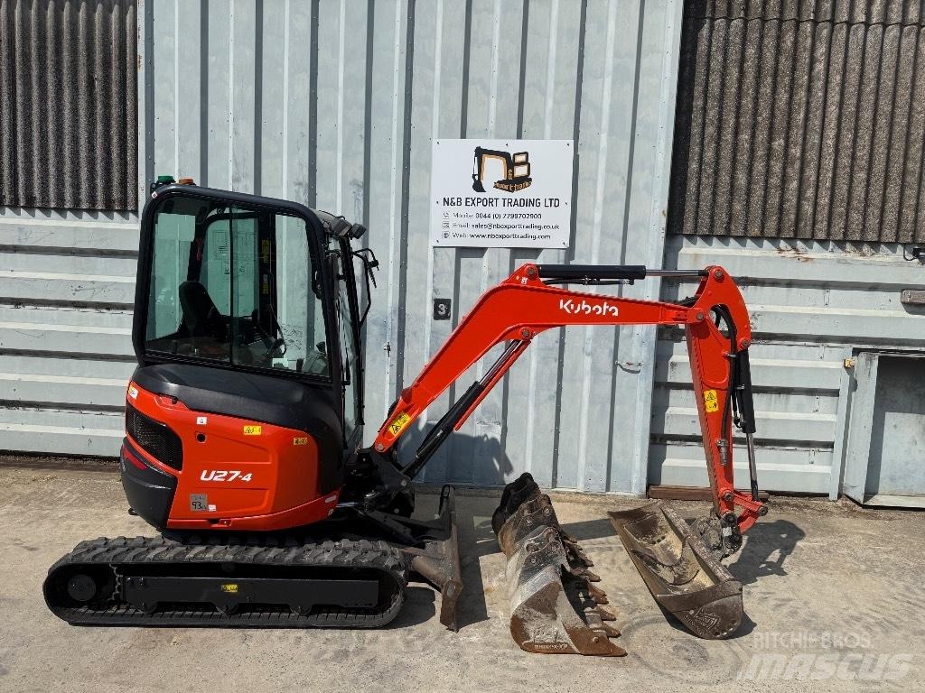 Kubota U 27 Mini excavators < 7t (Mini diggers)