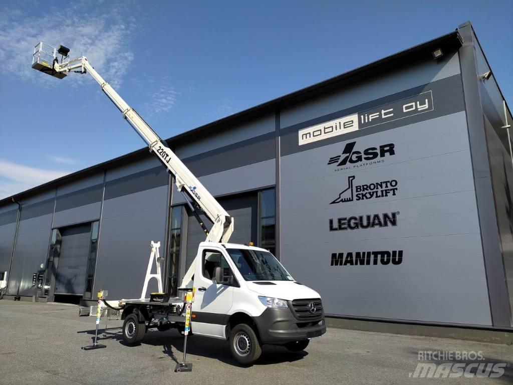 GSR B 220 TJ Truck & Van mounted aerial platforms