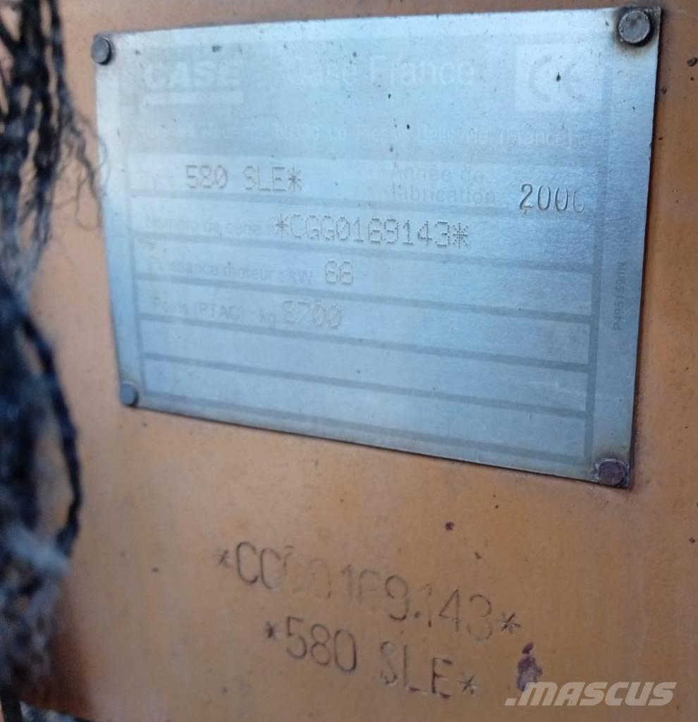 CASE 580 SLE Backhoe loaders