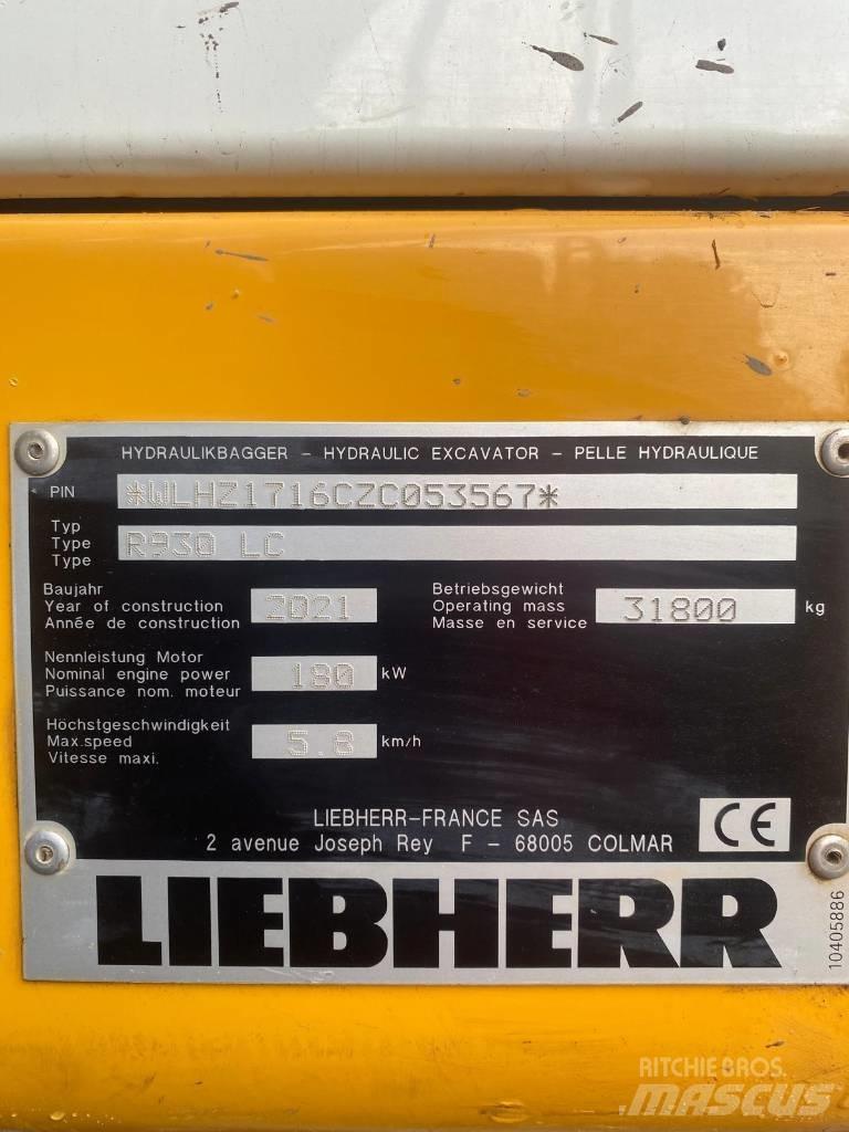 Liebherr R 930 LC Crawler excavators