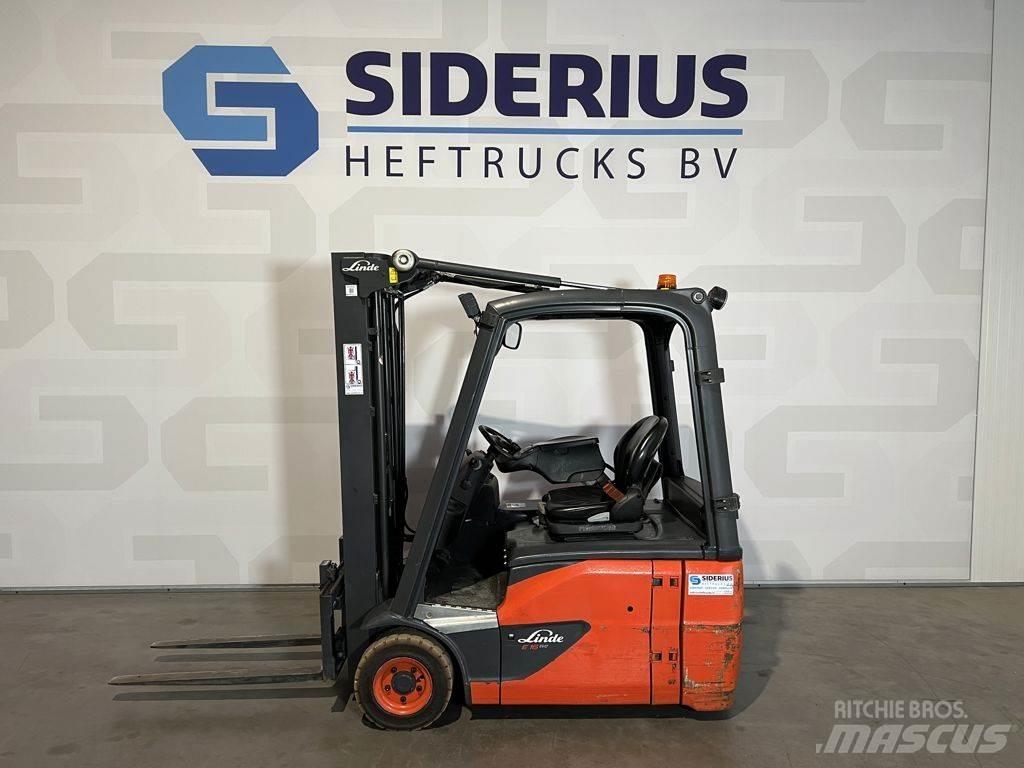 Linde E16 Electric forklift trucks