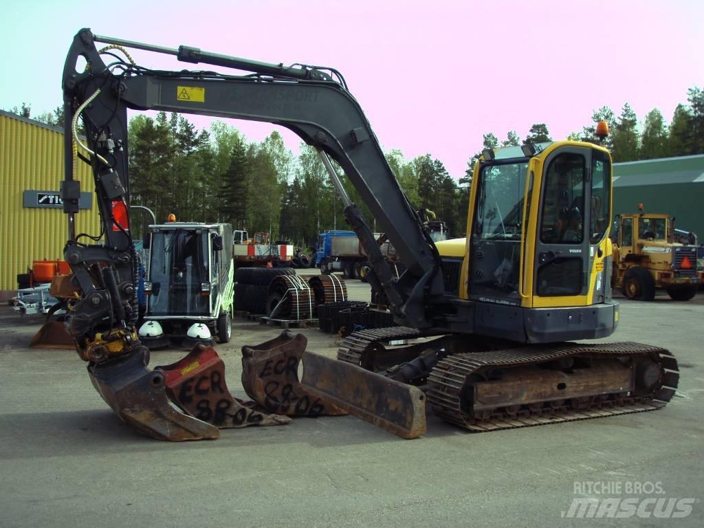 Volvo ECR 88 Midi excavators  7t - 12t