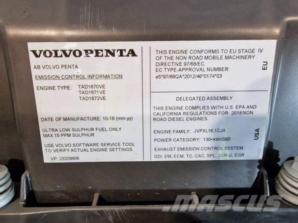 Volvo TAD1672VE Engines