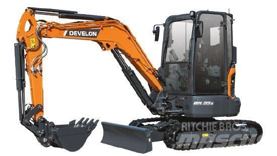 Develon DX 35 Z-7 Mini excavators < 7t (Mini diggers)