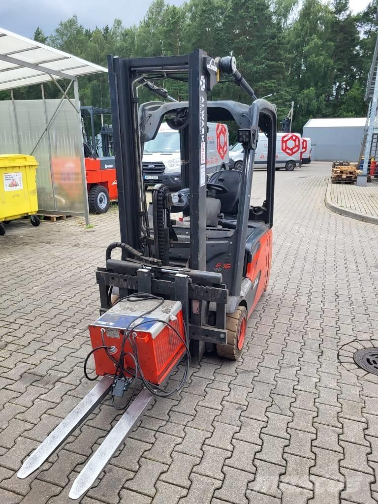 Linde E16 Electric forklift trucks