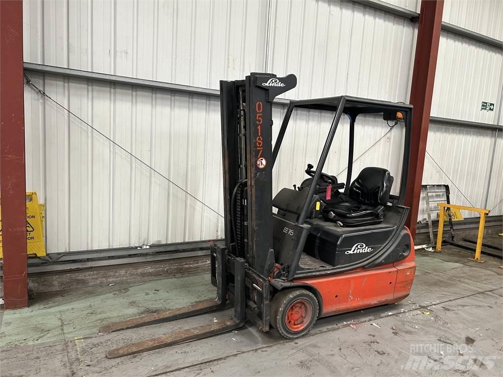 Linde E16C-02 Electric forklift trucks