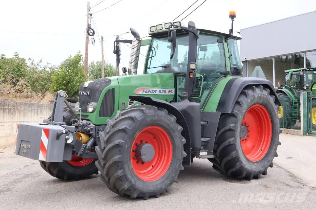 Fendt 820 Vario TMS Tractors