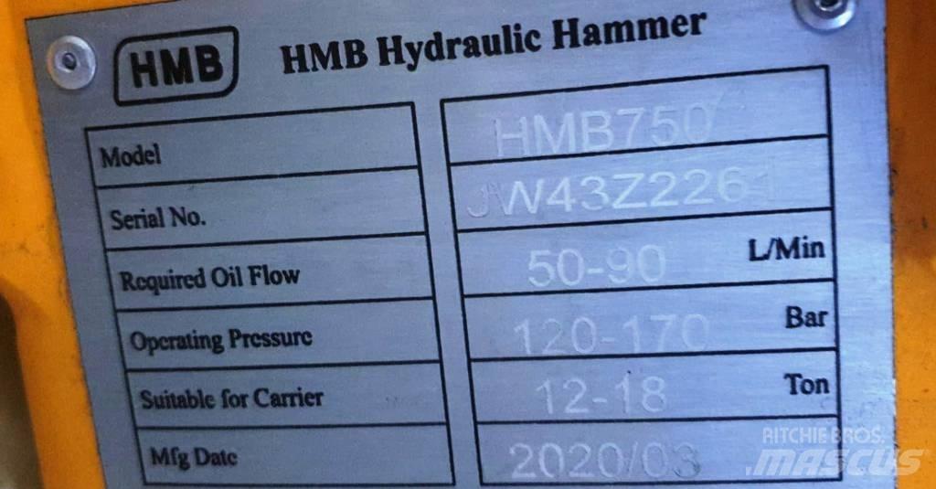 HMB 750 Hammers / Breakers