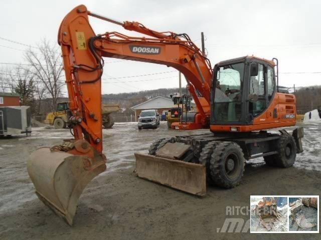 Doosan DX 140 W-3 Wheeled excavators