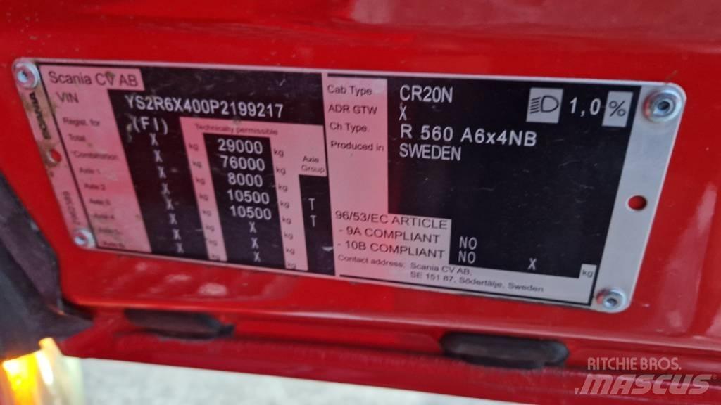 Scania HCT R560 6x4 Tractor Units