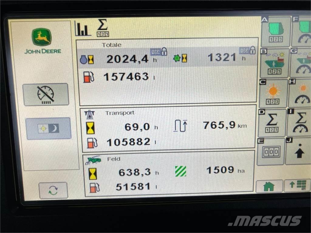John Deere 9800i Forage harvesters