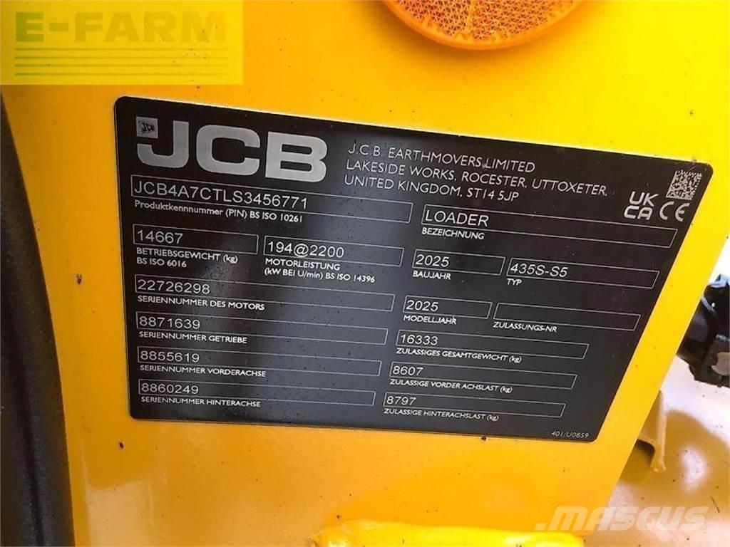 JCB 435s stufe v Mini excavators < 7t (Mini diggers)