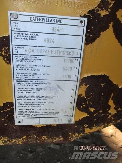 CAT 924 Wheel loaders