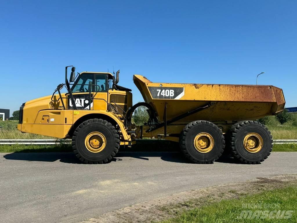 CAT 740B Articulated Dump Trucks (ADTs)