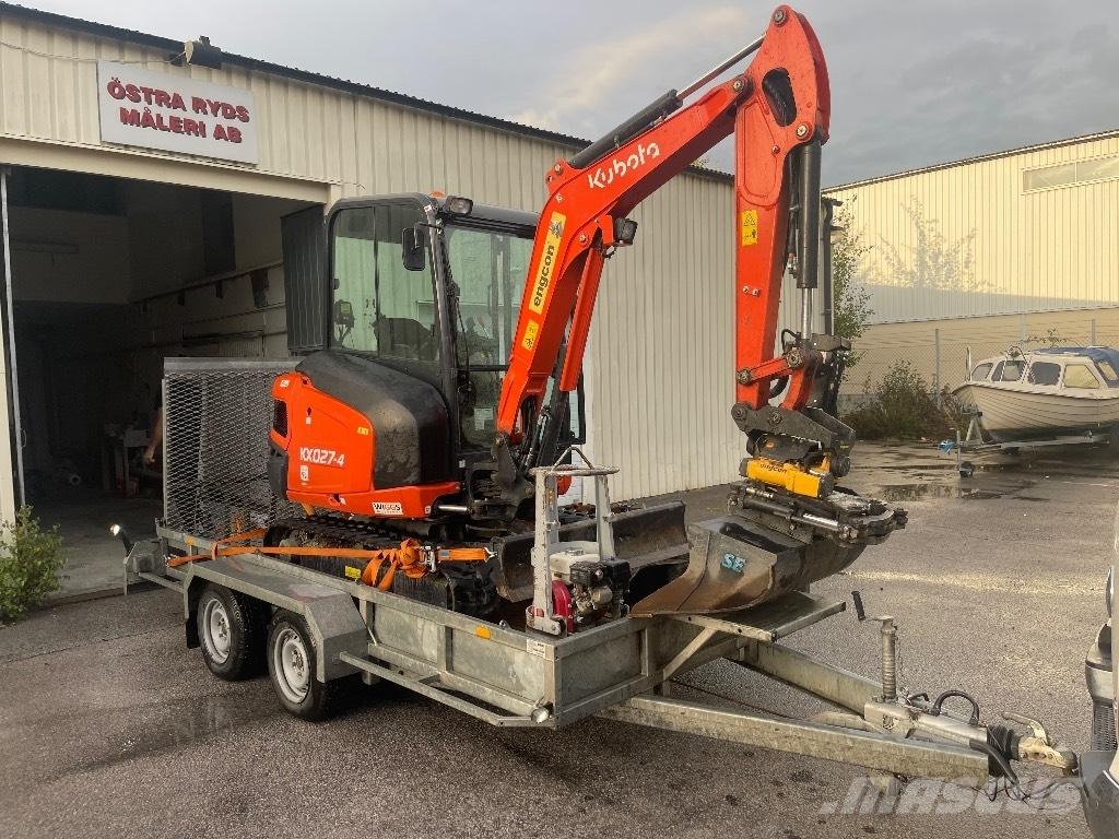 Kubota KX 027 Mini excavators < 7t (Mini diggers)