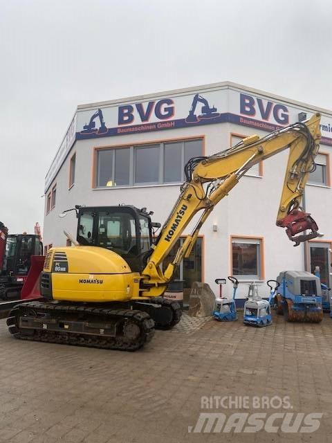 Komatsu PC80MR-3 Midi excavators  7t - 12t