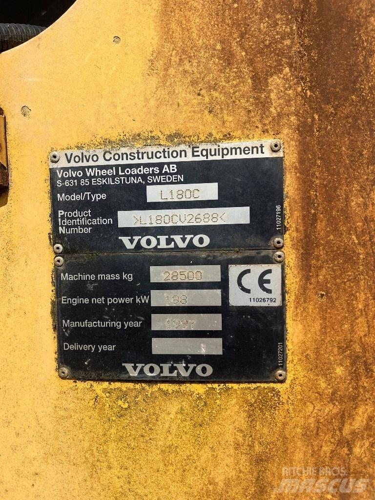 Volvo L180c Wheel loaders
