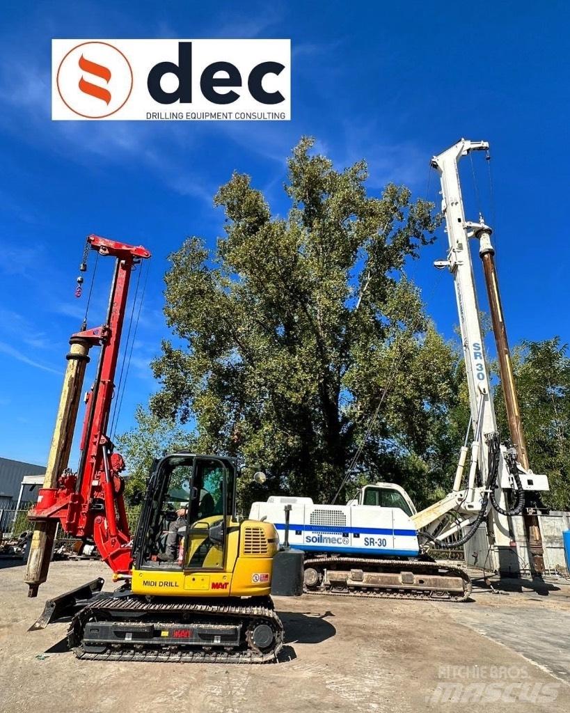 Soilmec SR30 Piling rigs