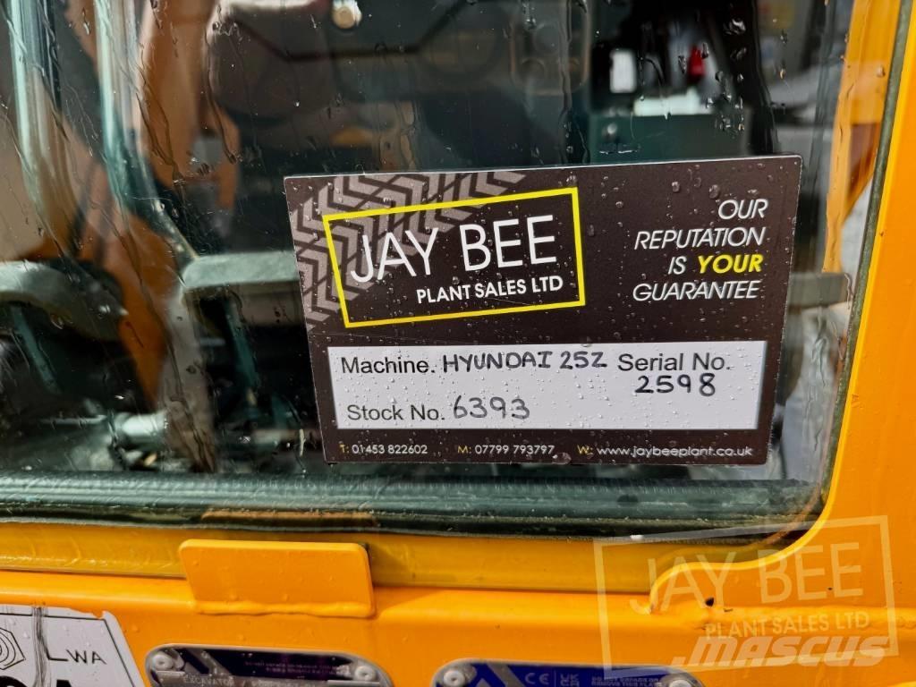 Hyundai R25Z-9 AK Mini excavators < 7t (Mini diggers)