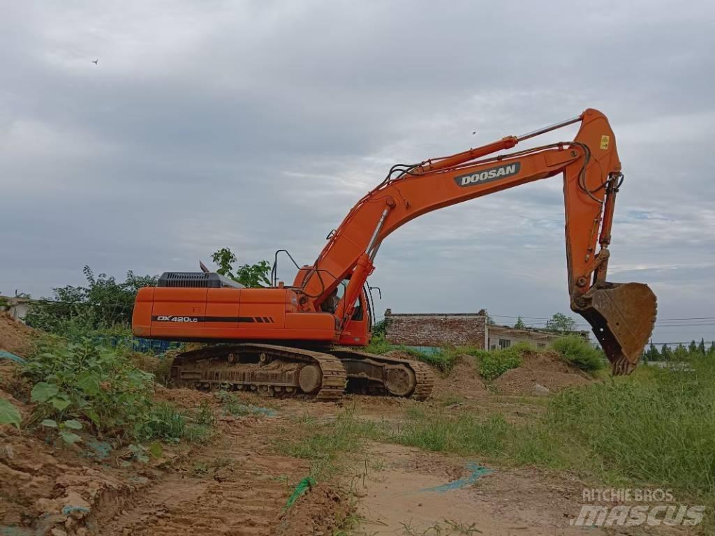 Doosan DX420LC Midi excavators  7t - 12t