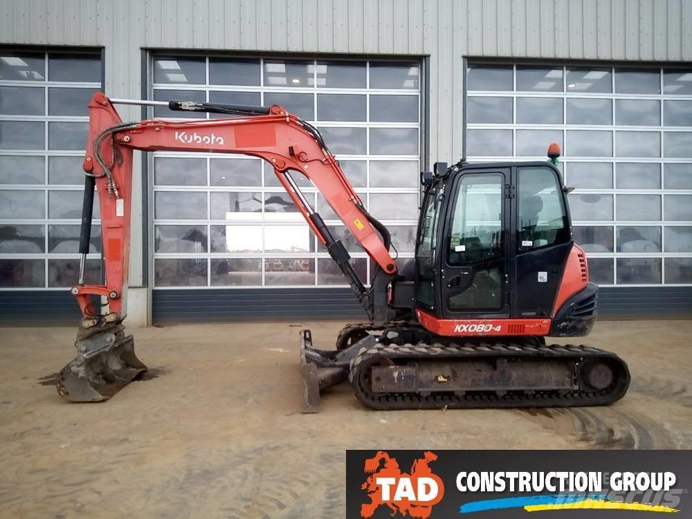 Kubota KX 080-4 Midi excavators  7t - 12t
