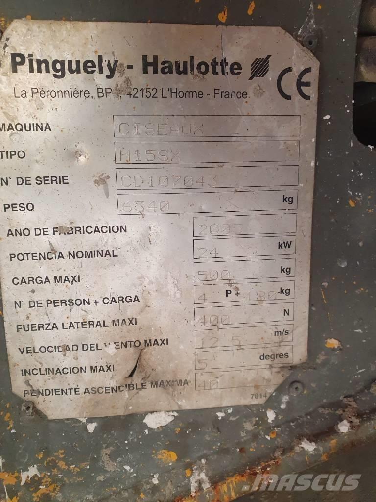 Haulotte H 15 SX Scissor lifts