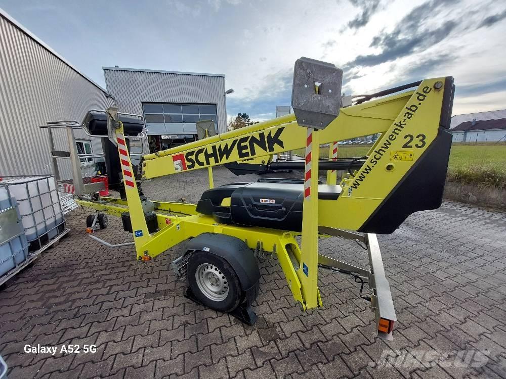 Dinolift 135 TB Trailer mounted aerial platforms