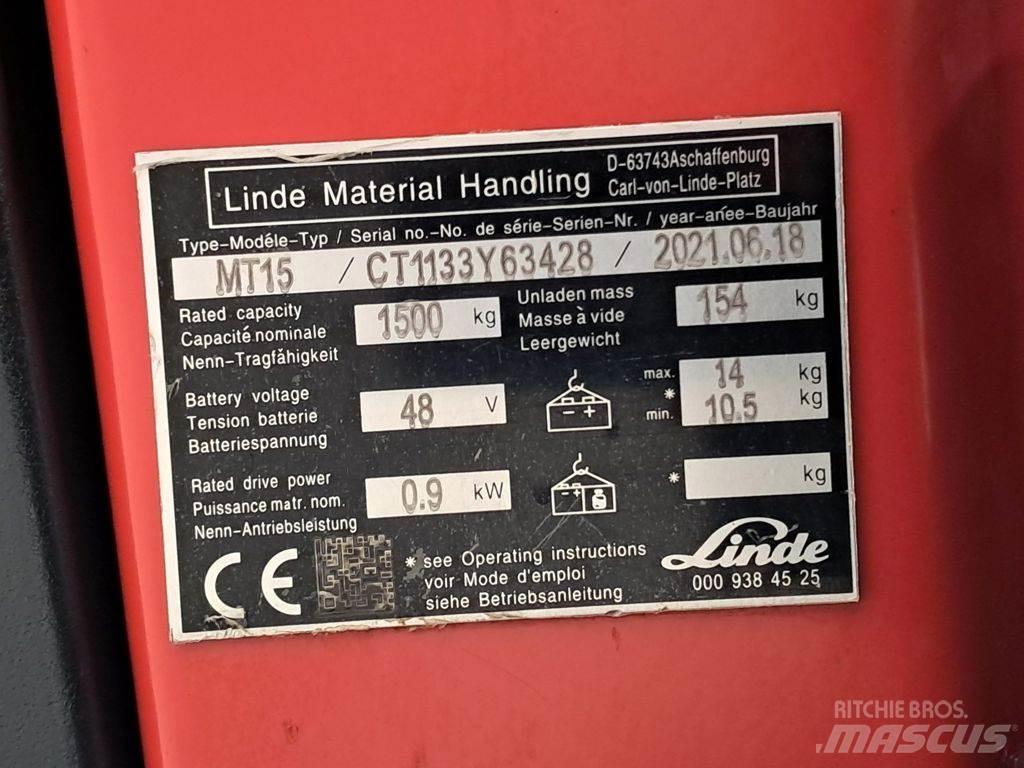 Linde MT15 Low lifter