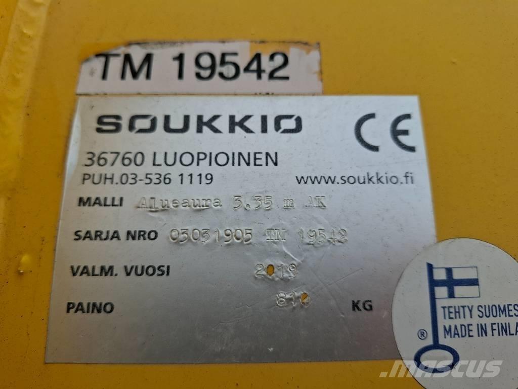 Soukkio AK 3400 Snow blades and plows