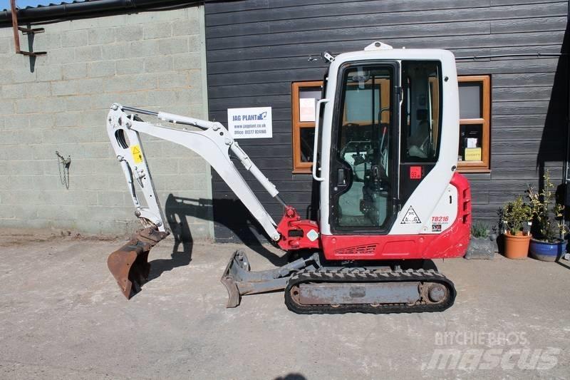 Takeuchi TB216 Mini excavators < 7t (Mini diggers)