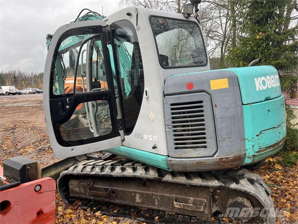 Kobelco 80 MSR Midi excavators  7t - 12t