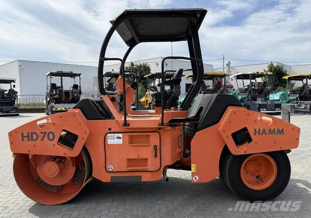 Hamm HD 70K Combi rollers