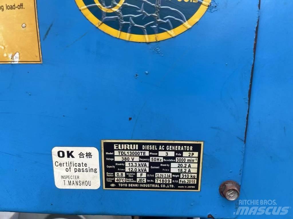 Yanmar 12KVA Diesel Generators