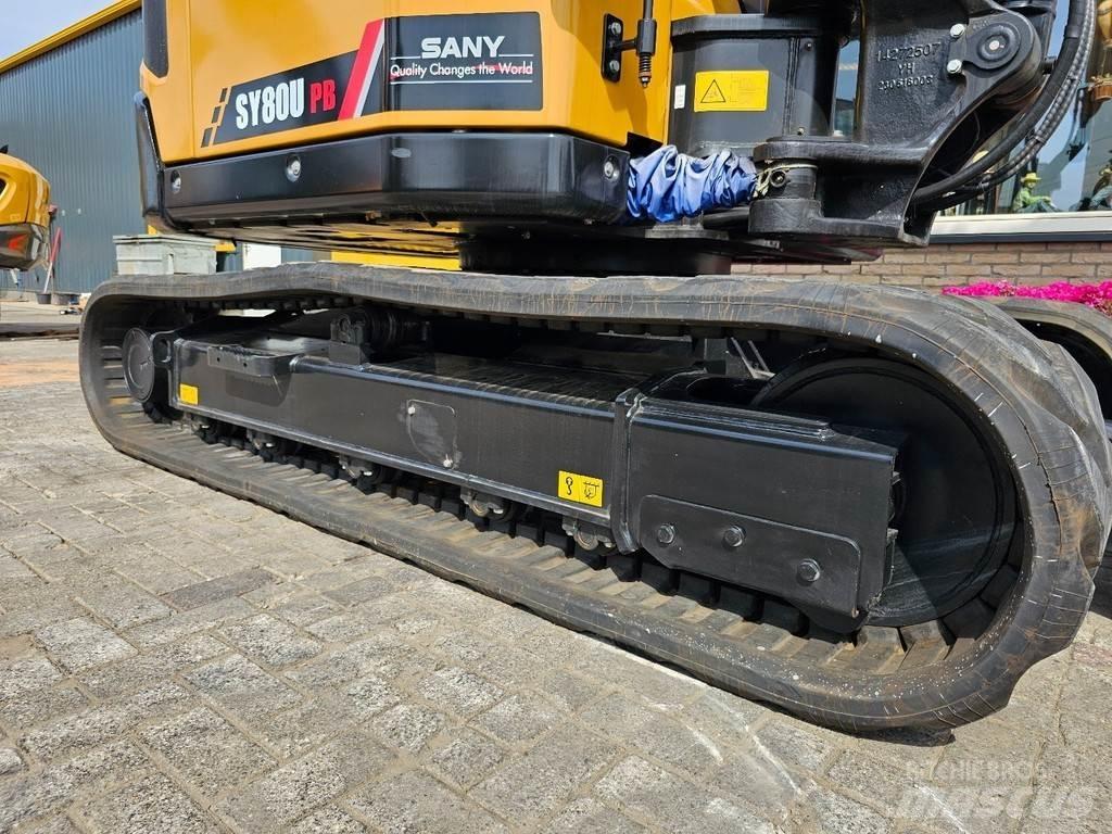 Sany SY80U Midi excavators  7t - 12t