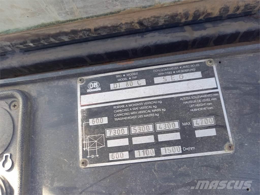 Om-Pimespo DI80C Diesel trucks