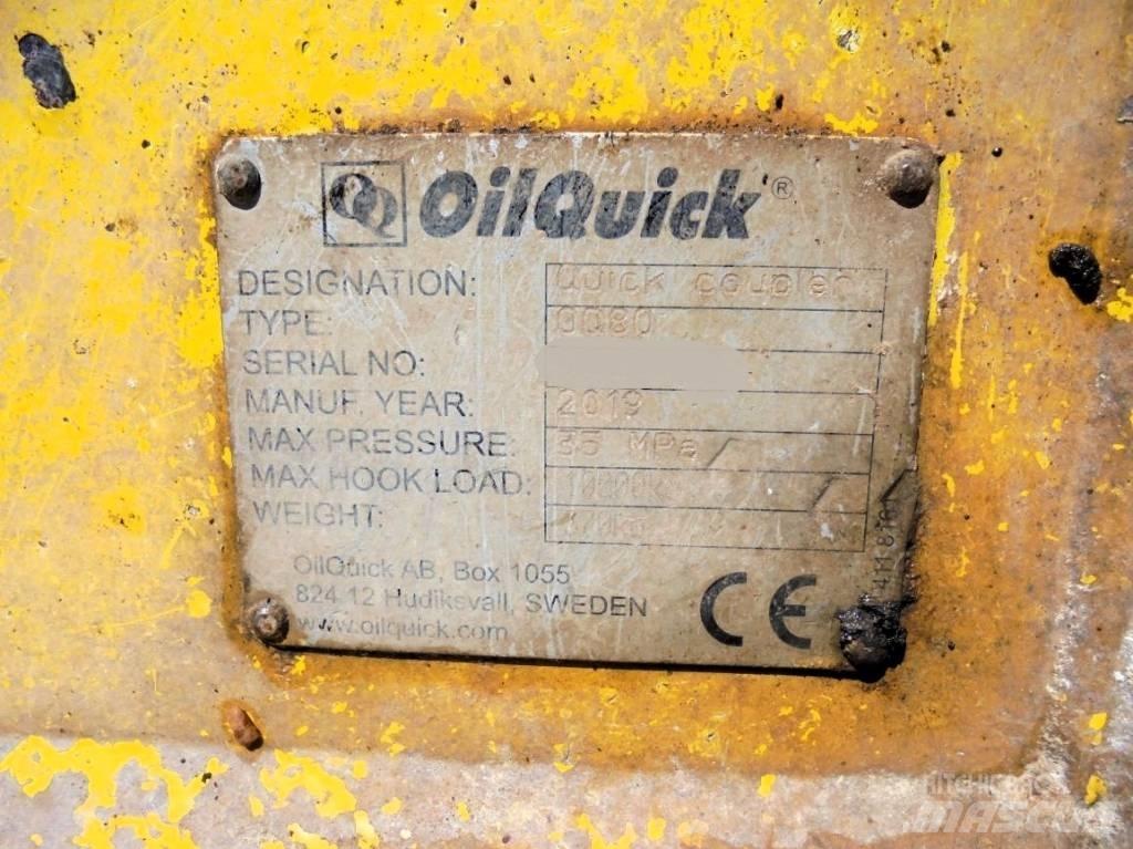 OilQuick SWE OQ 80 Quick connectors