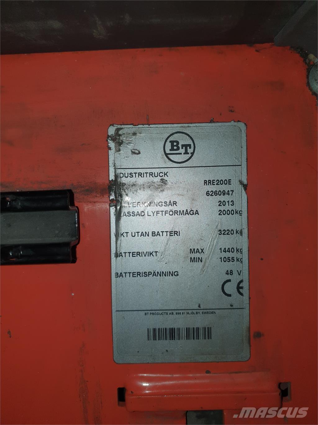 BT RRE200E Reach trucks