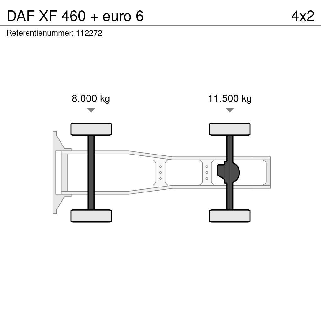 DAF XF 460 + euro 6 Tractor Units