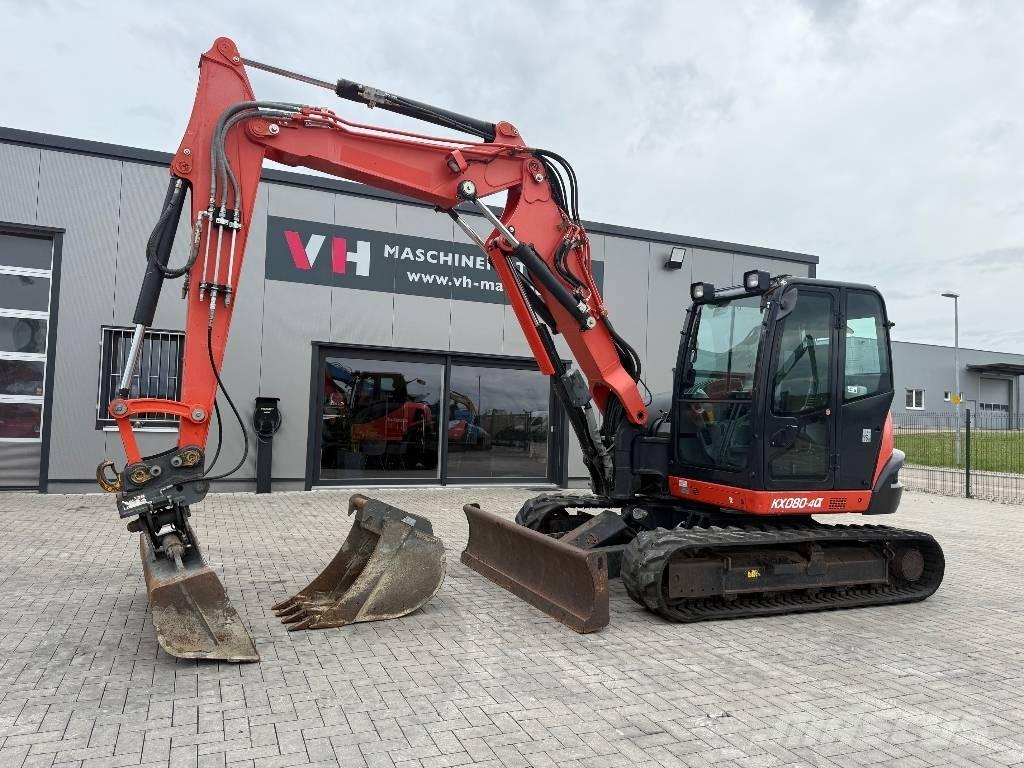 Kubota KX 080-4 Midi excavators  7t - 12t