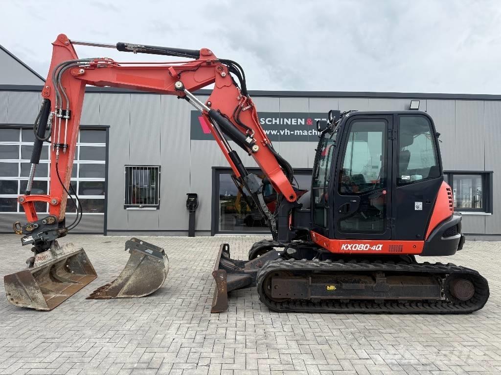 Kubota KX 080-4 Midi excavators  7t - 12t