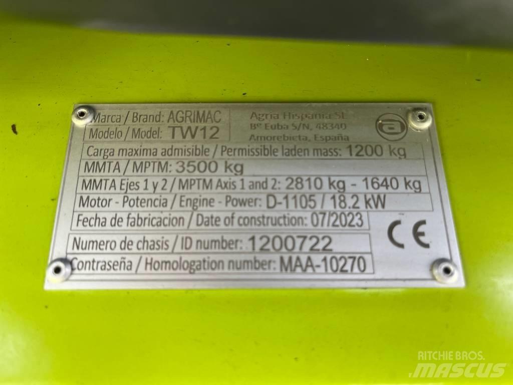 Agrimac TW 12 Diesel trucks