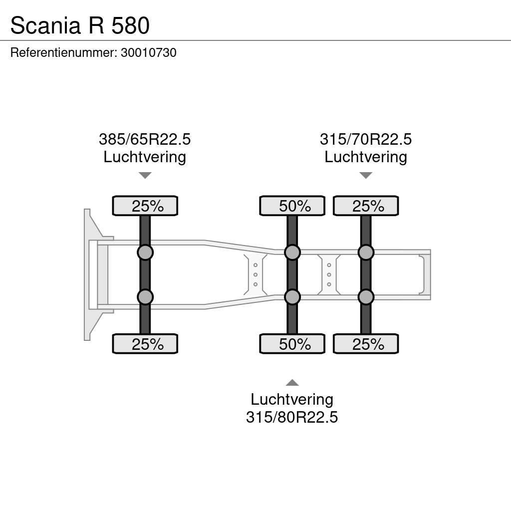Scania R 580 Tractor Units