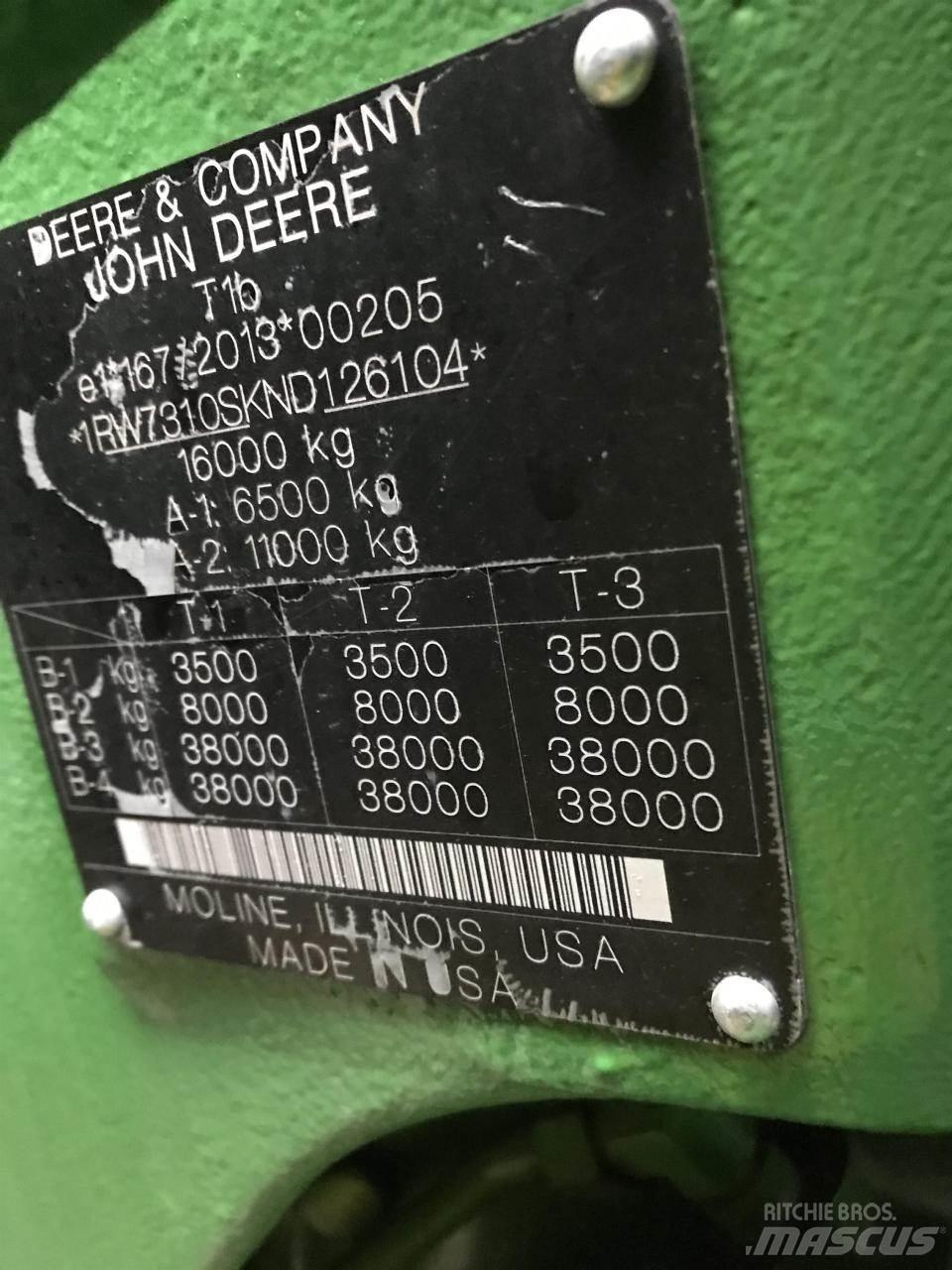 John Deere 7R 310 Tractors