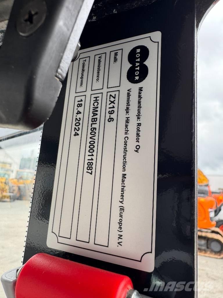 Hitachi ZX 19-6 CR Mini excavators < 7t (Mini diggers)