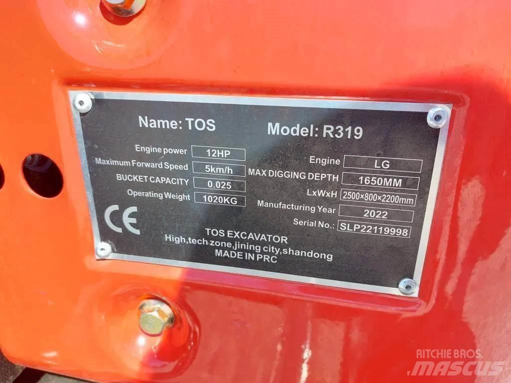 TOS R319 Mini excavators < 7t (Mini diggers)